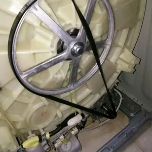 Изношенный ремень стиральной машины